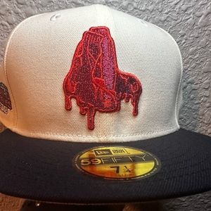 Exclusive Bloody Boston Red Sox ECap City Hat/Not MyFitteds